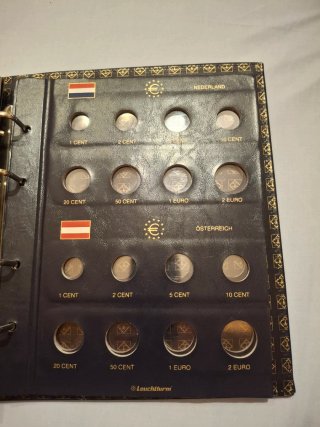 Álbum de monedas Europa