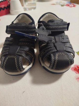 Sandalias niño azul número 21