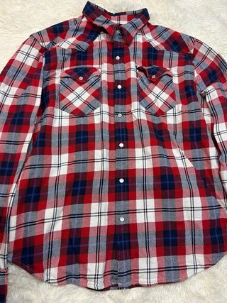 Levi’s Flannel Shirt y2k | Rojo | Talla XXL