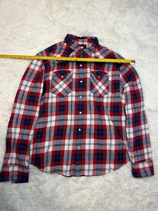 Levi’s Flannel Shirt y2k | Rojo | Talla XXL