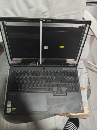 Scocca completa Lenovo Legion 5 con tastiera