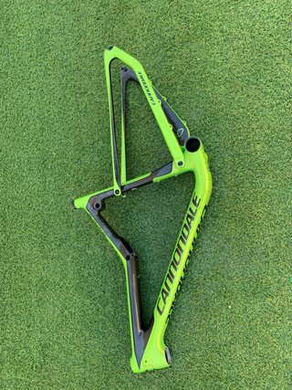 Cuadro Bicicleta Cannondale Verde