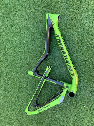 Cuadro Bicicleta Cannondale Verde