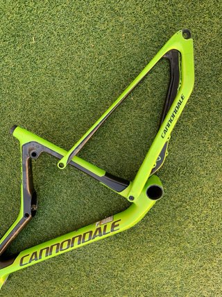 Cuadro Bicicleta Cannondale Verde