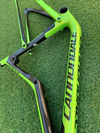 Cuadro Bicicleta Cannondale Verde