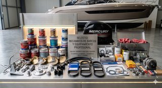 Recambios navales, componentes pinturas nauticas
