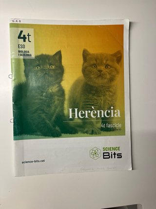 Biologia i geologia 4 ESO CAT