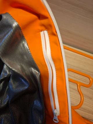Chaqueta Soll Typhon II Naranja/Azul