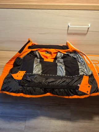 Chaqueta Soll Typhon II Naranja/Azul