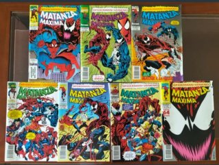 Colección completa de Spiderman.veneno Matanza Máx