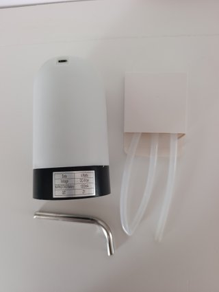 Dispensador agua eléctrico blanco