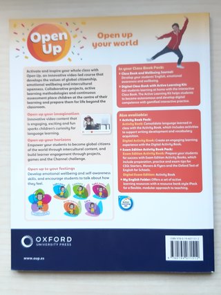 Open Up 1 Class Book NUEVO inglés primaria