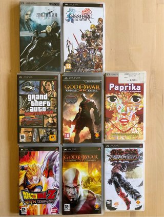 Lote 8 Juegos PSP