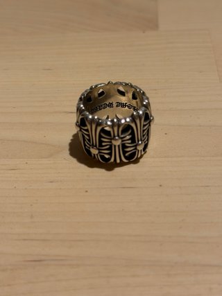 Anello Chrome Hearts Cemetery Misura 17