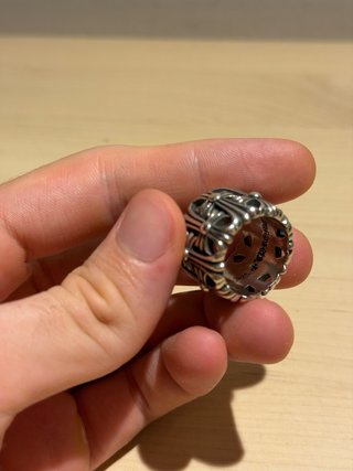 Anello Chrome Hearts Cemetery Misura 17