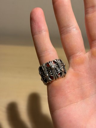 Anello Chrome Hearts Cemetery Misura 17