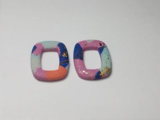Pendientes Aro Multicolor