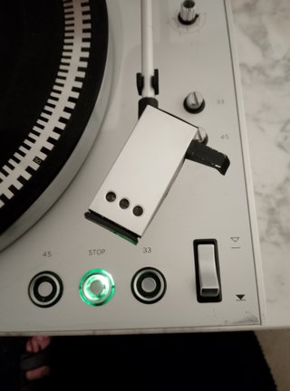 Giradiscos Philips GA 212 Argento/Marrone