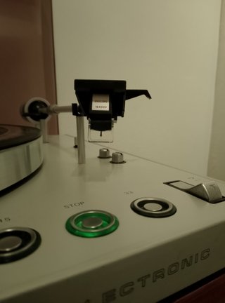Giradiscos Philips GA 212 Argento/Marrone