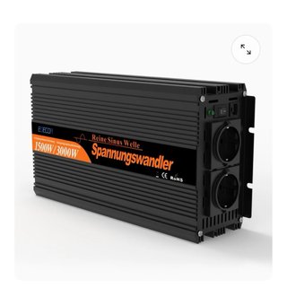 Inversor Edecoa 1500W/3000W Onda Pura