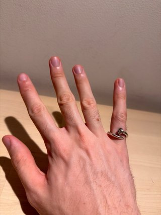 Anello Chrome Hearts Nail Misura 17