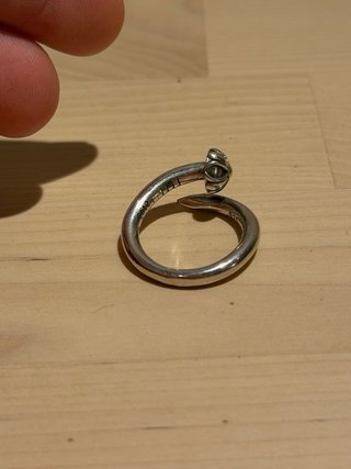 Anello Chrome Hearts Nail Misura 17