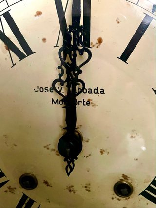 Reloj Nácar Ojo Buey Cuerda