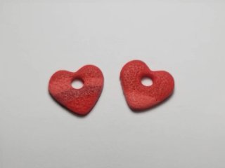 Pendientes circulares morados