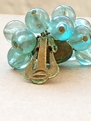 Pendientes vintage de clip