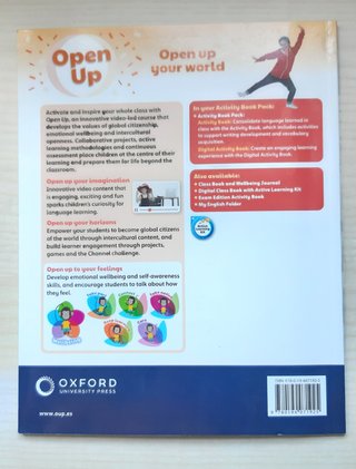 Open Up 1 Activity Book NUEVO INGLES primaria