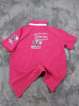 Polo Camp David Rojo Talla M