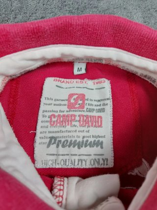 Polo Camp David Rojo Talla M