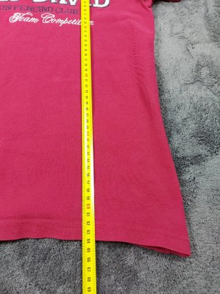Polo Camp David Rojo Talla M