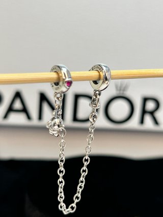 Cadena de seguridad Pandora Plata S925 Disney