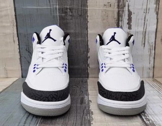 Nike Air Jordan 3 Retro White/Purple – NUEVAS
