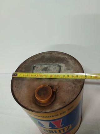 Scatola Latta pubblicita vintage olio  Oleobliz