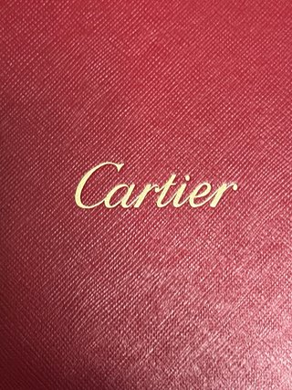 Scatola originale Cartier per anelli