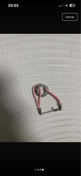 Pulsera Loewe Aro Rosa y Plata