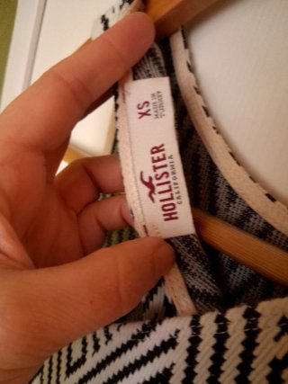 Vestido mini Hollister XS