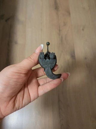 Figura Godzilla 3D para monitor