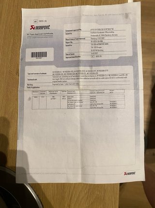 Akrapovic Yamaha YZF R1 2008 Escape Completo