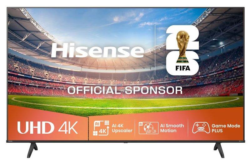 TV Hisense 65 UHD 4K AI Upscaler