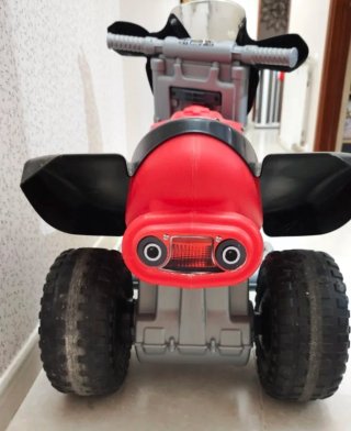 Moto Eléctrica Infantil Feber Roja y Negra