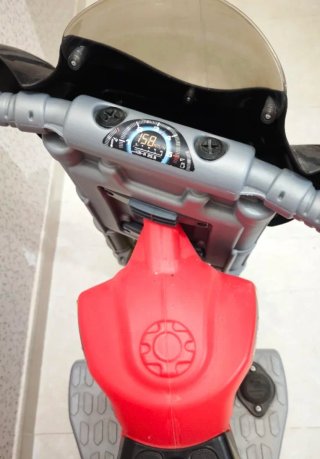 Moto Eléctrica Infantil Feber Roja y Negra