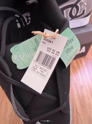 DC Shoes NET  44 Negro/Gris