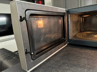 Forno Microonde Samsung Grill Silver