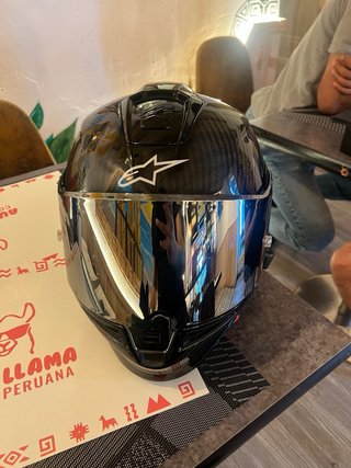 Casco Alpinestars Supertech R10 Carbono