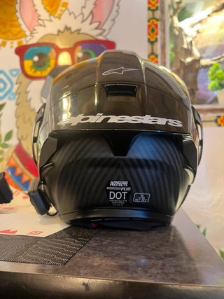 Casco Alpinestars Supertech R10 Carbono