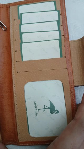 Cartera de piel Marisma