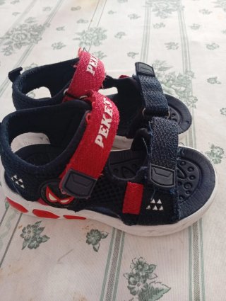 Sandalias Infantiles Azul y Rojo